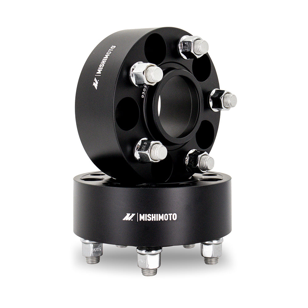 Mishimoto Wheel Spacers, 5x100, 56.1, 45, M12, Black