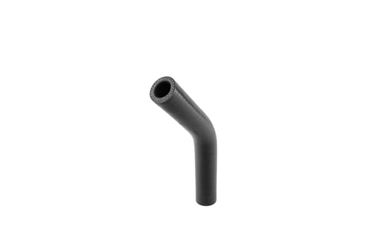 Silicon Hose 45 Elbow 0.75" BLACK - JDM GOODNESS