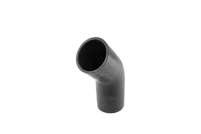 Silicon Hose 45 Elbow 2.50" BLACK - JDM GOODNESS
