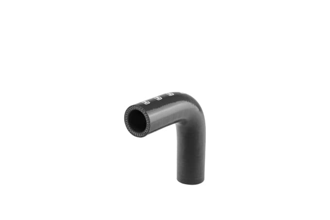Silicon Hose 90 Elbow 1.00" BLACK - JDM GOODNESS