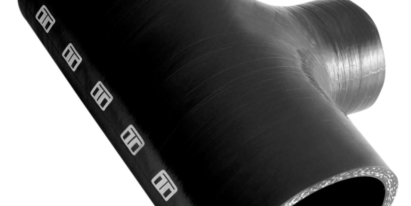 Silicon Hose Hose Tee 3.00" ID 1.50" spout