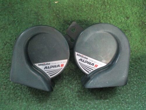 Mitsuba Alpha II Horn - Black - JDM GOODNESS