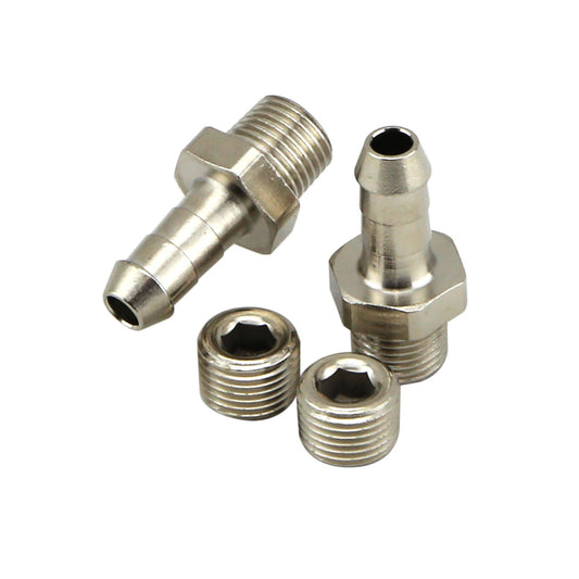 1/8th NPT 6mm Hose Tail Fittings & Blanks - JDM GOODNESS